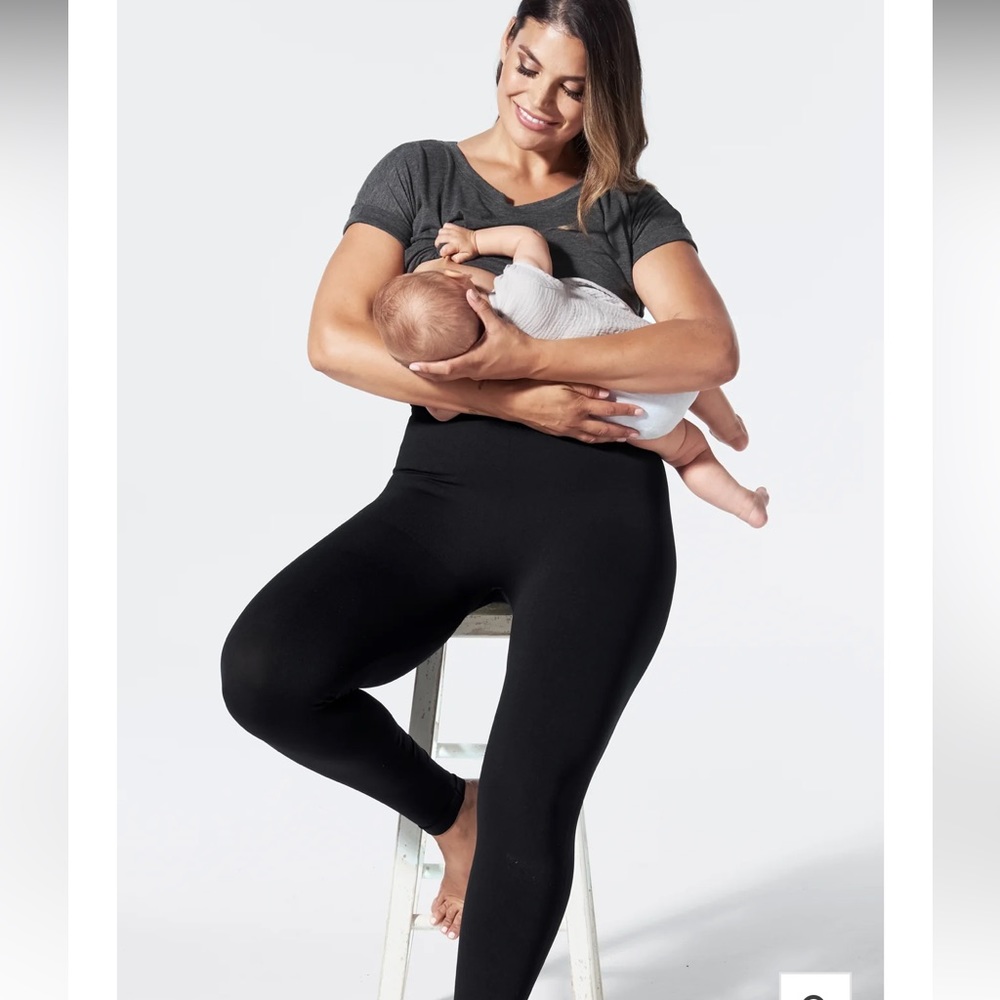 Blanqi Highwaist Postpartum + Nursing Support Leggings